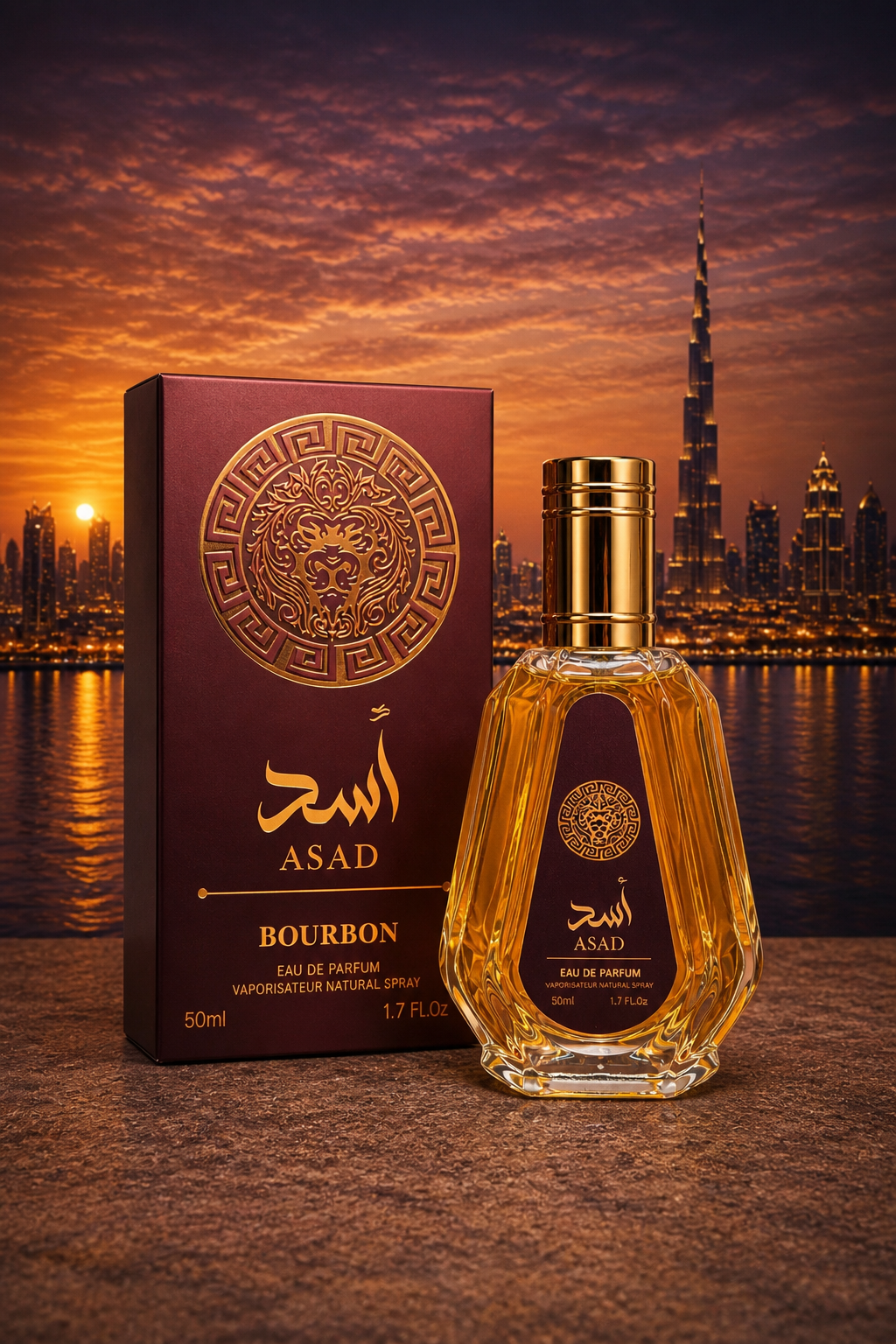 Asad Bourbon Dubai - intense Gold 50ml